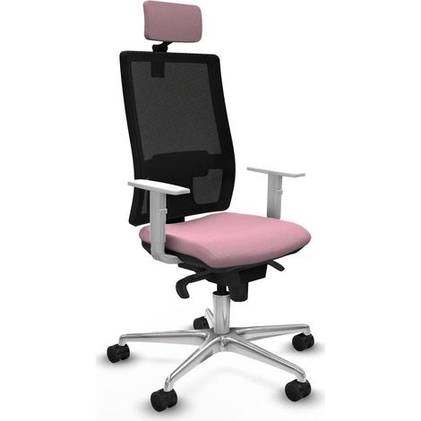 Piqueras et Crespo 4B086N2 Chaise de bureau rose confortable