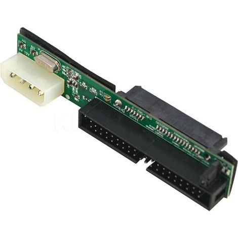 Adattatore convertitore da IDE femmina da 2,5" a IDE maschio da 3,5", porta a 40 pin, 1,5 Gbps, supporta ATA 133, HDD da 100 GB, CD, DVD