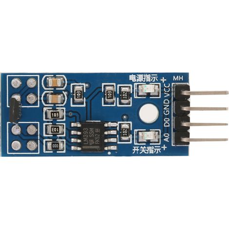 5 Stück 3144E Aufprallsensor-Schalter, Geschwindigkeitszählsensormodul, Magnetdetektor, 3,3–5 V (1/5)