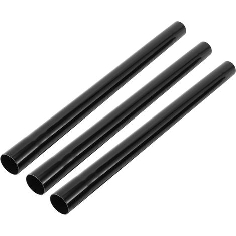 Verlängerungsschlauch – 3er-Pack – Schwarzer Kunststoff – Durchmesser 32 mm – Für Haushaltsstaubsauger – Länge 45 cm (1/5)