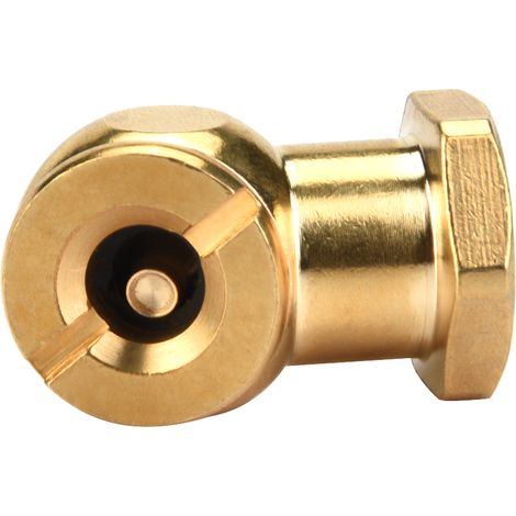 Valve de pneu en cuivre sans clip 1/4" adaptée aux moteurs de voiture (sans clip) (1/5)