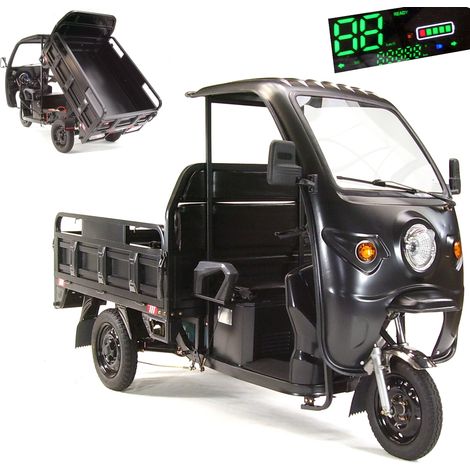 Elektro- Lastendreirad 25km/h 72V Elektro Dreirad Kipper Pritschenkipper 55924