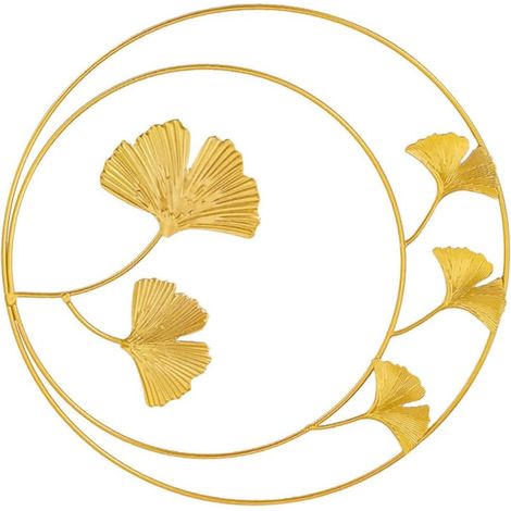 Ornement Rond Fer Forgé Pour Décoration Murale Représentant Une Ornement Suspendu Créatif Pour Intérieur (1/5)