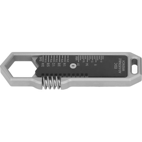 Mini clé réglable en acier allié, taille 9-16 mm, petite clé métallique adaptée aux ateliers de menuiserie. (1/5)