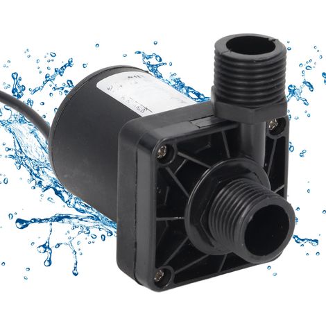 Kleine, sichere und effiziente Tauchpumpe für Springbrunnen energiesparend und leise 12 V DC, 20 W, 800 l/h