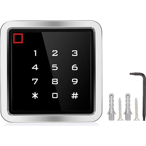 IP65 contrôleur d'accès étanche 125KHZ lecteur de carte RFID tactile mot de passe ouvre-porte (1/5)