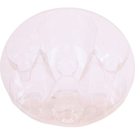 Insert pour Coupe à Orchidées avec Réservoir d'Eau et 3 Mèches d'Arrosage Ø 25 cm 1x12 + 2x9 - PANGIVO (1/5)