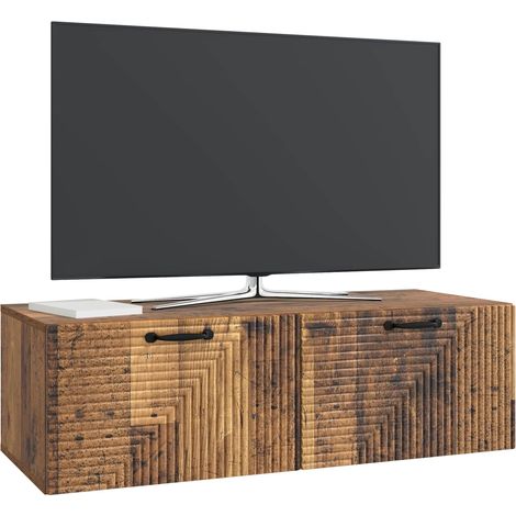 Maison Exclusive - Wandmontierter TV-Schrank Altholz 98 x 41 x 30