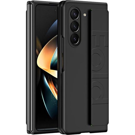 Custodia per Samsung Galaxy Z Fold6 5G, con maniglia, nera (1/5)