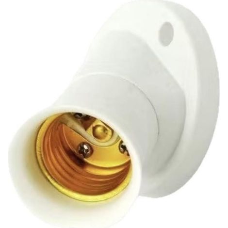cache vis coudés E27 angle de 45 degrés pour fixation murale