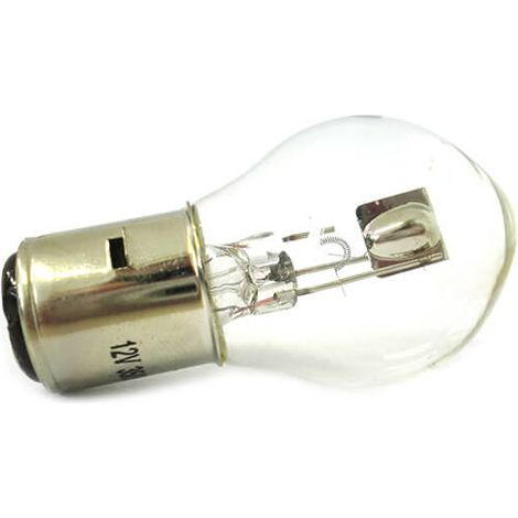 2 Pezzi Lampada Alogena B35 12V 35/35W BA20D Motorini Scooter