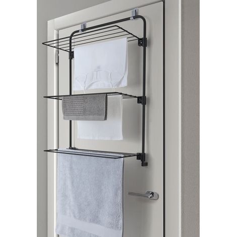 Tendedero colgante Gale negro 11 m Metaltex