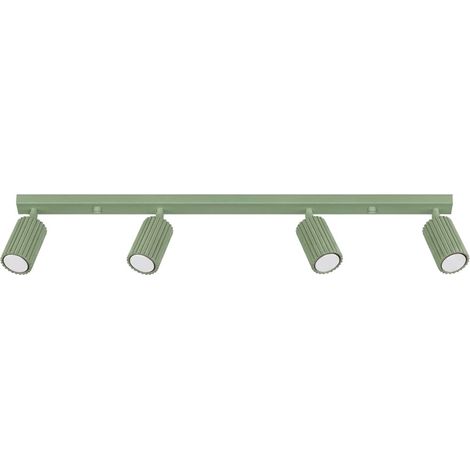 Plafones KARBON salvia aluminio 4xGU10 81cm Sollux (1/2)