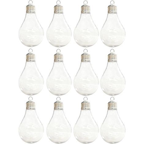 Lightbulbs Fillable Decorations Large Opening Light Bulb (1/4)