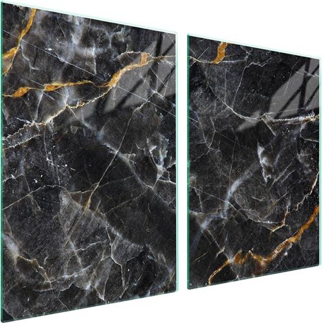 Piastra protettiva in vetro per piano cottura 2x45x52 Marmo (1/5)