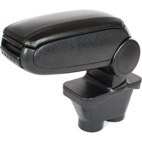 Peugeot 208 2012 – Armlehnen-Set aus schwarzem Kunstleder + Montagesatz
