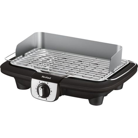 Tefal Easygrill Adjust Inox Tischgrill Schwarz Inox (1/4)