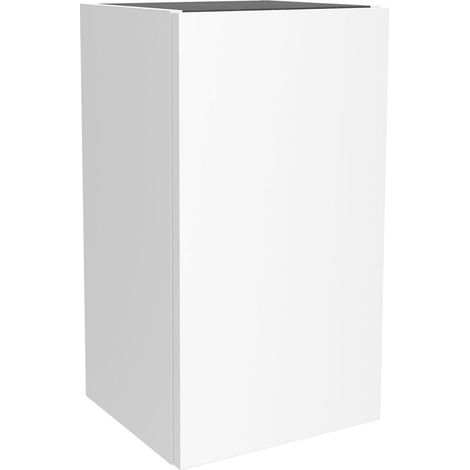 Élément d'armoire suspendu ALLIANCE 300 gauche / droite 1 porte, ouverture par système push, profondeur 250 WHITE COTTON 300 x 540 x 250 mm (1/3)