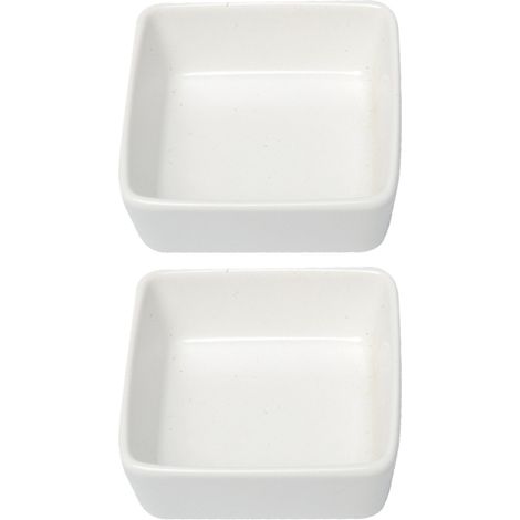 Lot de 2 gamelles,céramique,stable,nourriture,eau,pour petits animaux (1/5)