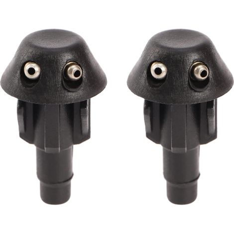 2 x Front Windscreen Washer Sprinklers 7704000015 6438V8 643871 Jet Wiper Compatible with 106 205 206 306 309 Saxo (1/5)