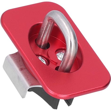 4 anneaux d'ancrage en acier inoxydable rouge pour fixation de benne de camion, remplacement pour F150 2015-2021 (1/5)