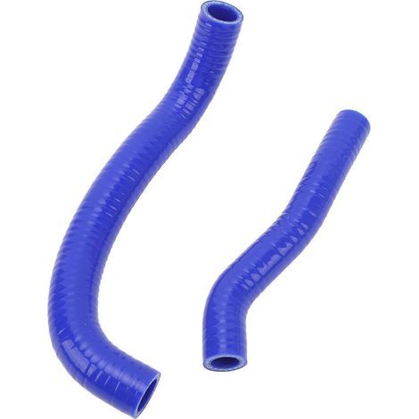 Kit de 2 durites de refroidissement en silicone étanches pour radiateur Arctic Cat DVX-400 (2007-2008) - Bleu (1/3)