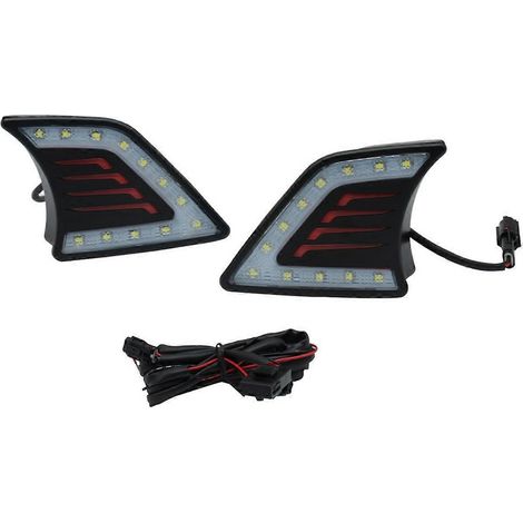 Feux de jour à LED antibrouillard pour Toyota Hilux Vigo (1/5)
