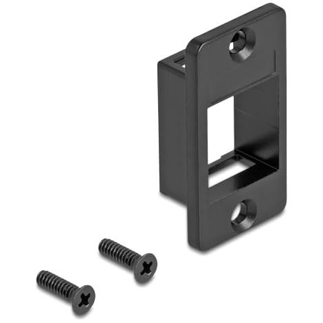 DELOCK KEYSTONE SUPPORT CONIQUE POUR BOÎTIER ET PANNEAU NOIR 67336