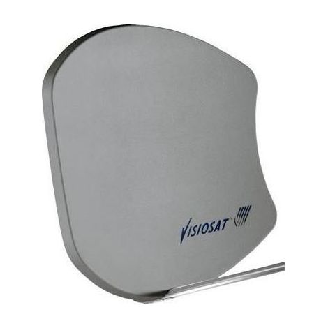 Parabole - VISIOSAT - 0 145 016 BISAT - Gain 37.5 dB - Installation sur mât - Couleur Gris