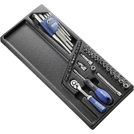 Llaves y dados Stanley e194680 juego completo 45 piezas