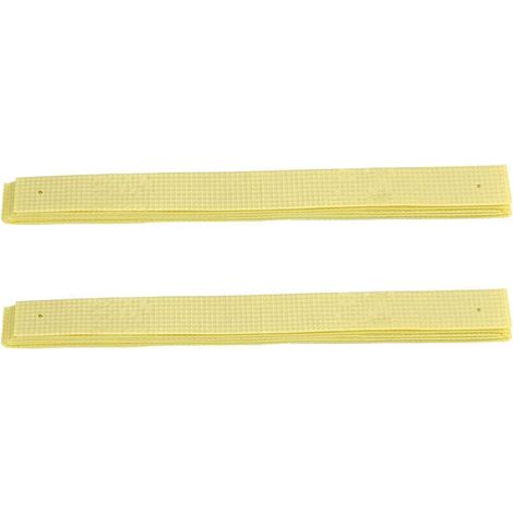 GARRYFIZH 40Pcs Manhao Fluvalinate Stripes Acarien Varroa Apiculture Médecine