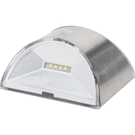 Applique murale solaire LED à capteur infrarouge pour jardin, allée ou couloir (1/5)