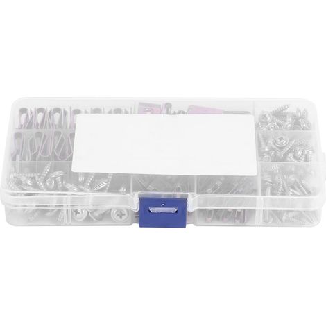 Assortiment de 100 écrous et clips en U Cryfokt Strong Link (1/5)