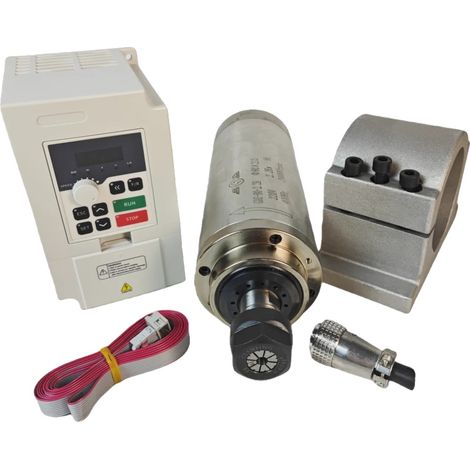 Motor de husillo, refrigerado por agua, alta velocidad, Kit 2 (1/2)