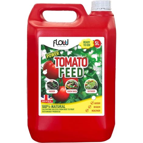Tomato Fertiliser 5L Ready to Use Tomato Feed Liquid Plant Food for Tomatoes Vegetables Growbags Cucumbers Peppers (1/5)