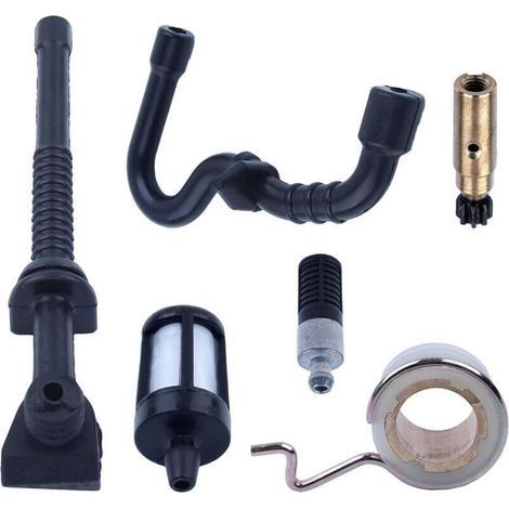 Pompe à huile Vis sans fin Filtre de conduite de carburant Pour Stihl MS180 MS170 018 017 pièces de rechange tronçonneuse Accessoires1123640 3201 (1/4)