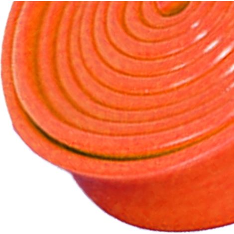 Bandes de résistance élastiques pour entraînement athlétique, yoga et basketball, orange (1/5)