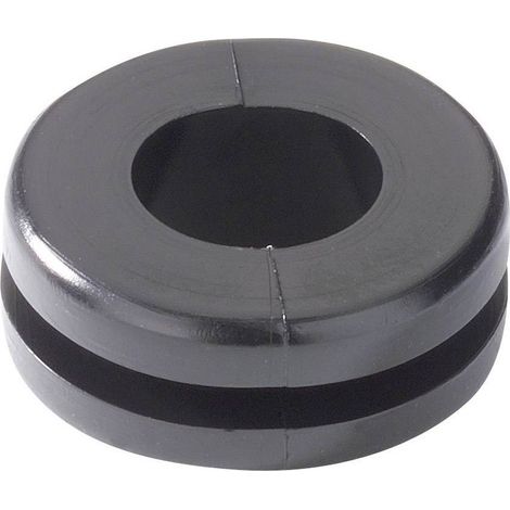 Passe-câbles HellermannTyton HV1303-PVC-BK-M1 633-03030 Ø max. des bornes 8 mm PVC noir 1 pc(s) S11313
