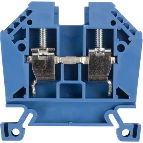 2-adriger Sammelschienenverbinder 10 mm² blau Euro 43402BL