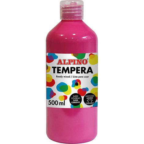 BOTE 500ML TEMPERA LIQ. ALPINO MAGENTA DM010175
