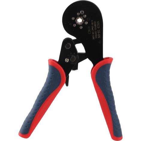 [JAMAIS UTILISÉ]Pince à sertir pour cosses tubulaires 0,08-16 mm² (28-5 AWG) - Pince à sertir multifonction à cliquet - Outil à sertir pour électricien (1/5)