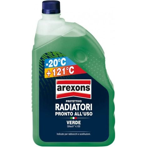 Arexons Liquido Antigelo Protettivo per Radiatori fino a -20C/+121C da 2 Litri