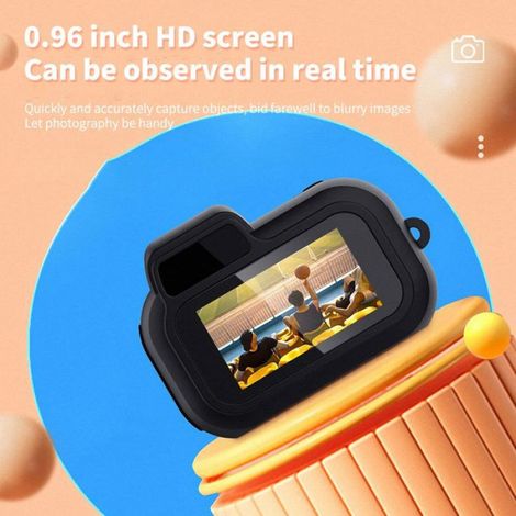 caméra de porte-clés Caméra du pouce 1080p 2MP 0,96 pouce Affichage 160 ° Angle d'angle de avec une carte mémoire 32 g (1/4)