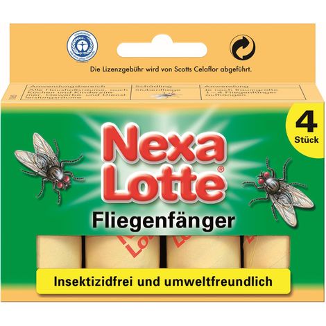Nexa Lotte® Fliegenfänger 4 Stück