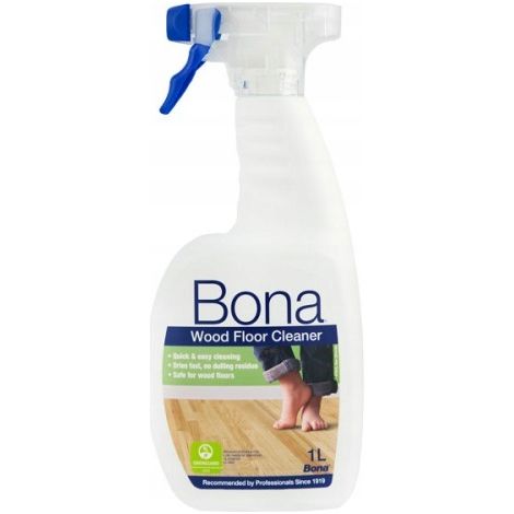 Spray detergente bona per legno pH neutro ricaricabile