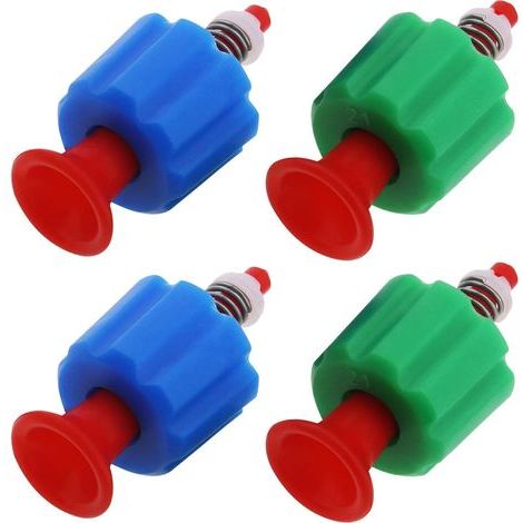 Lot de 4 soupapes de décharge de sécurité pour sac à dos 3 L/5 L/8 L (1/4)