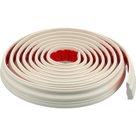 Moulure Flexible Auto-adhésive Bande Décorative Adhésive Beige Pelable et Collable pour Décoration Murale pour Embellir Votre Intérieur (1/5)