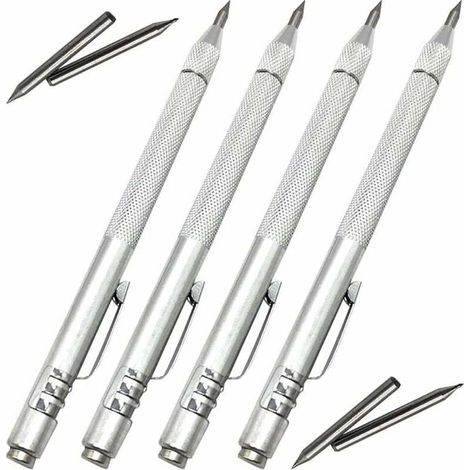 Set mit 4 Zeichenspitzen und 4 zusätzlichen Stiftspitzen - Crezuo