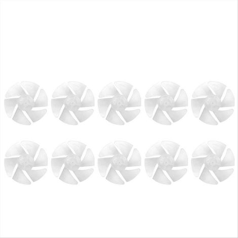Mini pale d’hélice en plastique, petit moteur de ventilateur pour sèche-cheveux, accessoire de remplacement (1/5)