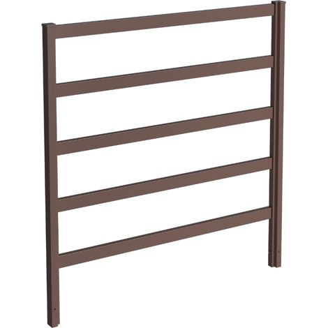 Treillis Timea marron – Support plantes grimpantes en acier galvanisé (1/5)